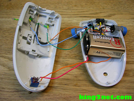 اموزش تصویری ساخت ربات هوشمند موشی Mousebot